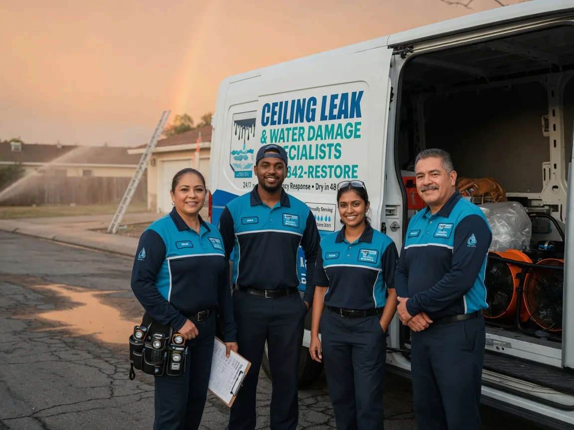 Ceiling Leak Cleanup company in Forbes, ND